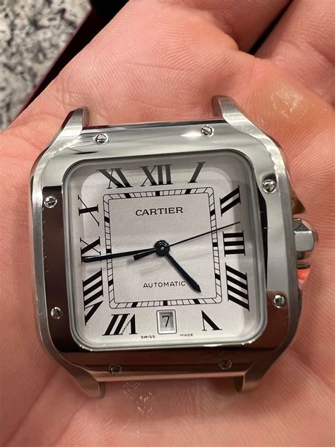 cartier santos men replica noob|cartier watch counterfeit.